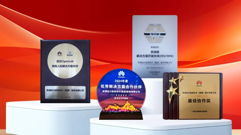 软通动力荣获华为中国合作伙伴大会多项授牌与荣誉表彰